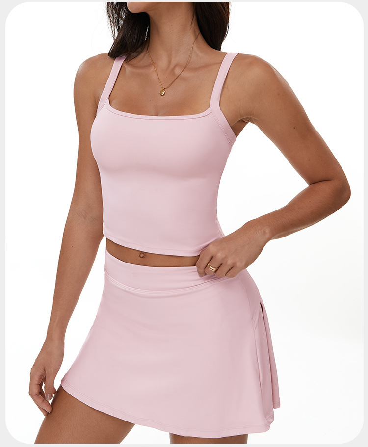Sports Bra and Skort SetTZ2002-1